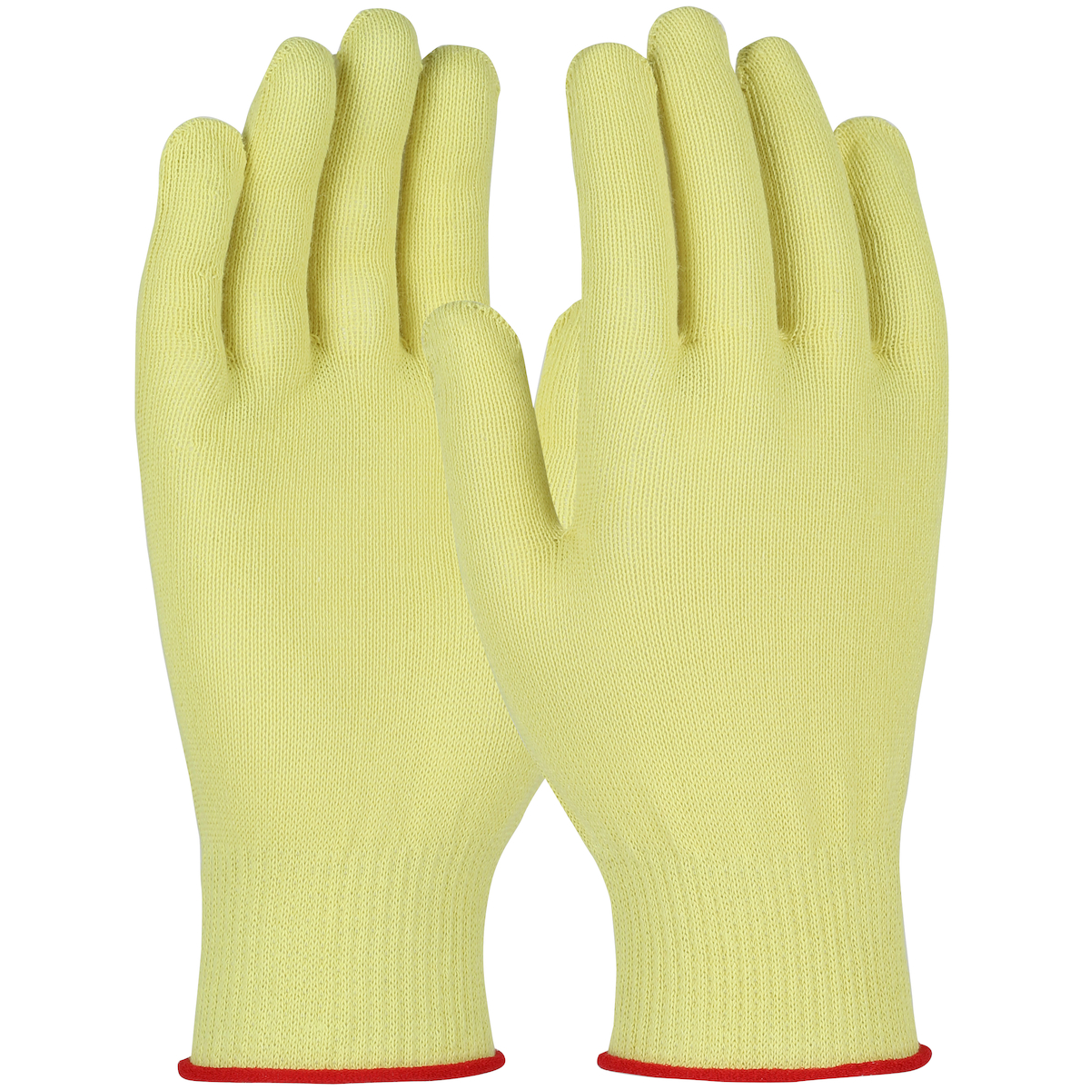 Woven aramid gloves for heat resistance
